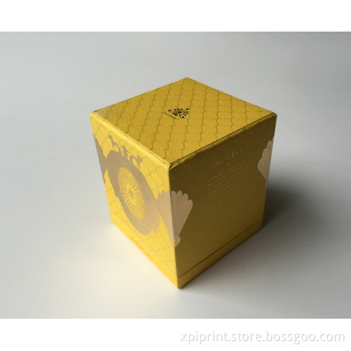 folding paper/ rigid/cardboard box for candles